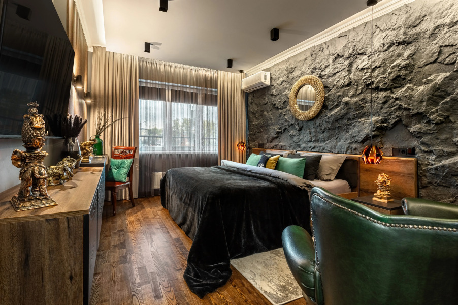 Квартира класса люкс с террасой и видом на реку в центре Рыбной деревни, остров Канта в Калининграде