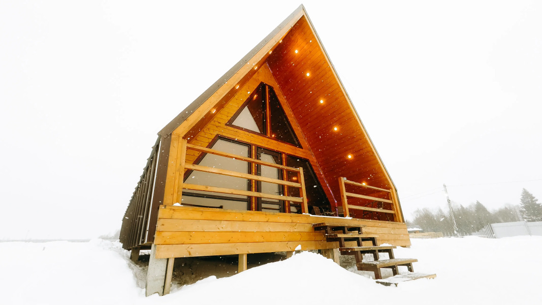 Гостевой дом в стиле «Афрейм»