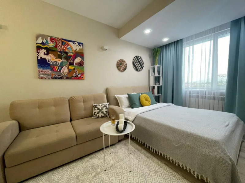 Апартаменты Этно Студия Жетысу с Прекрасным Видом на Горы