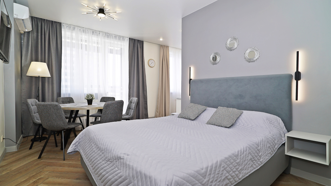 Квартира у Ривьеры с видом на колесо обозрения