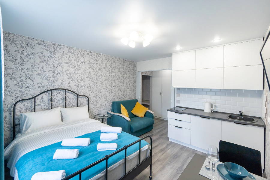 Апартаменты Blue студия сети VIZIT