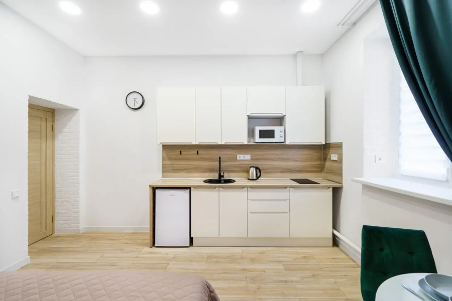 Апартаменты Good night на Белинского 32А Евродвушка