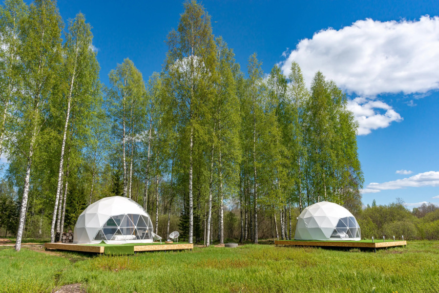 Глэмпинг Атмосфера