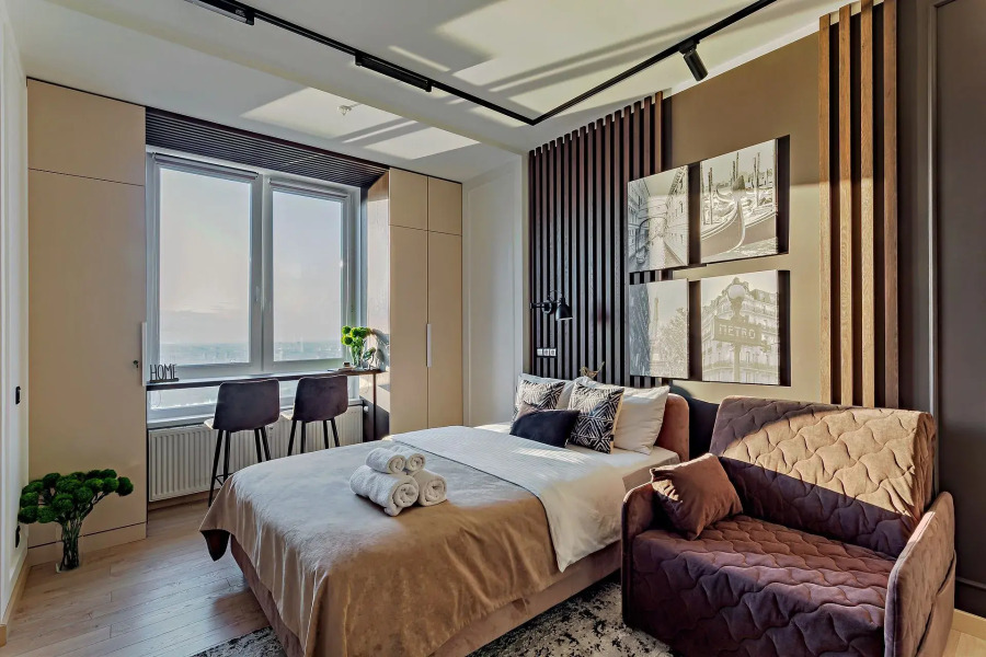 Апартаменты с завораживающим видом на реки Ока и Волга 1310