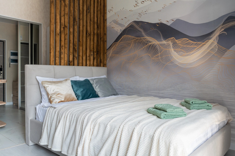 Апартаменты Лазурь УК Атмосфера с Видом на Горы