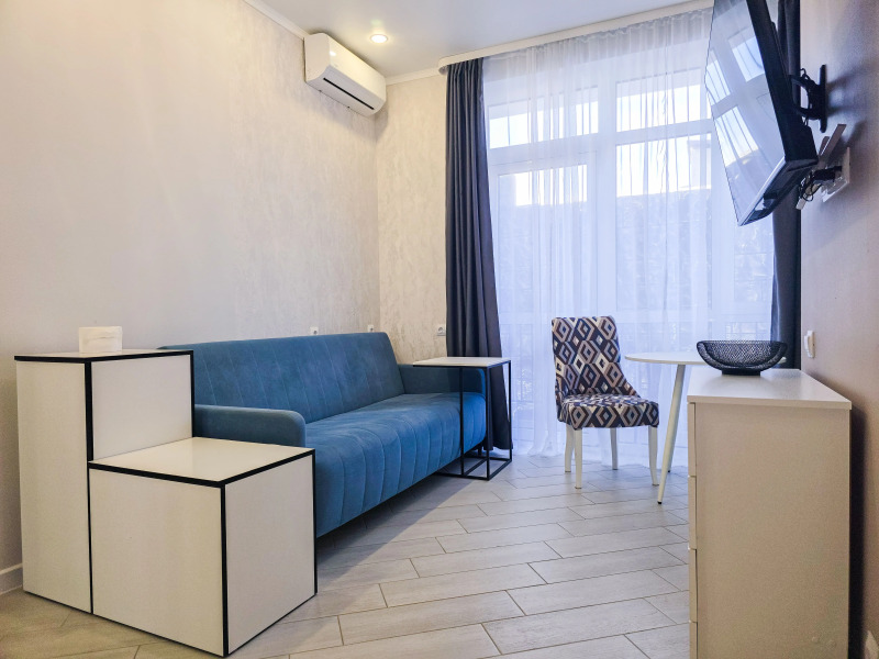 Квартира Небольшая студия для 2х человек для уединения со своим балкончиком