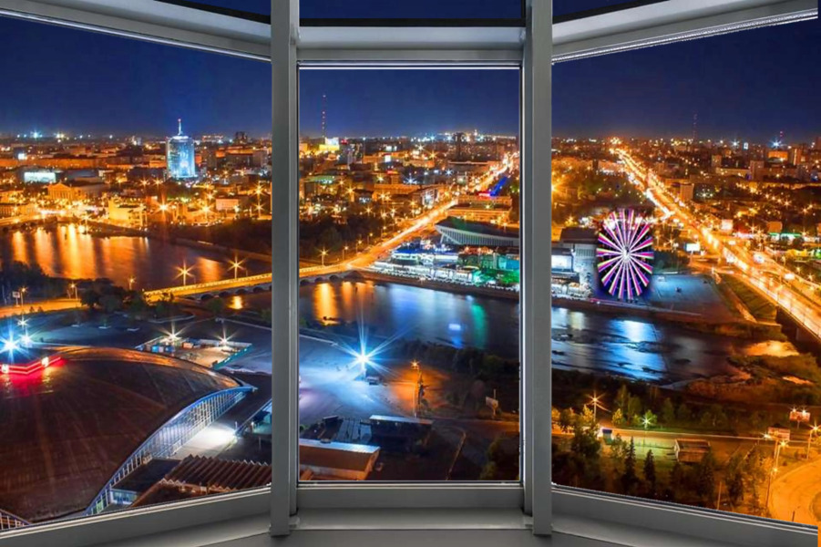 Апартаменты ИннХоум Panorama&Riverside de Luxe