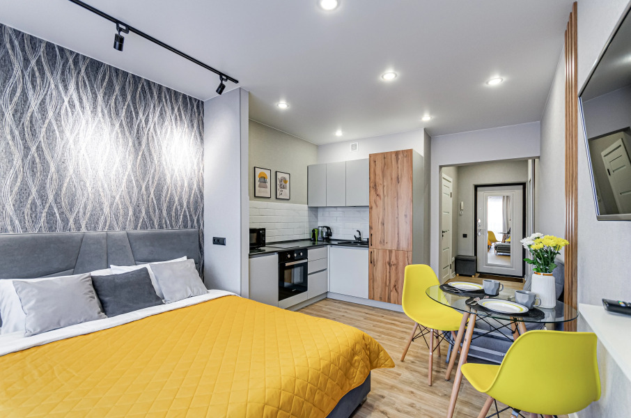 Апартаменты Sunny Sky Studio