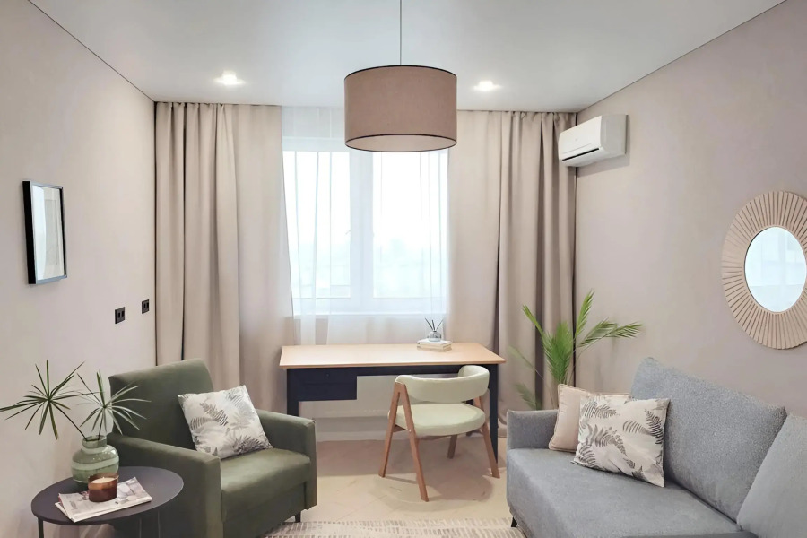 Квартира двухкомнатная Эдем свежесть уют и тишина среди городской суеты