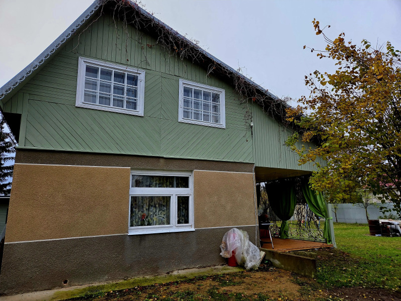 Частный дом Загородный дом с верандой возле Финского залива