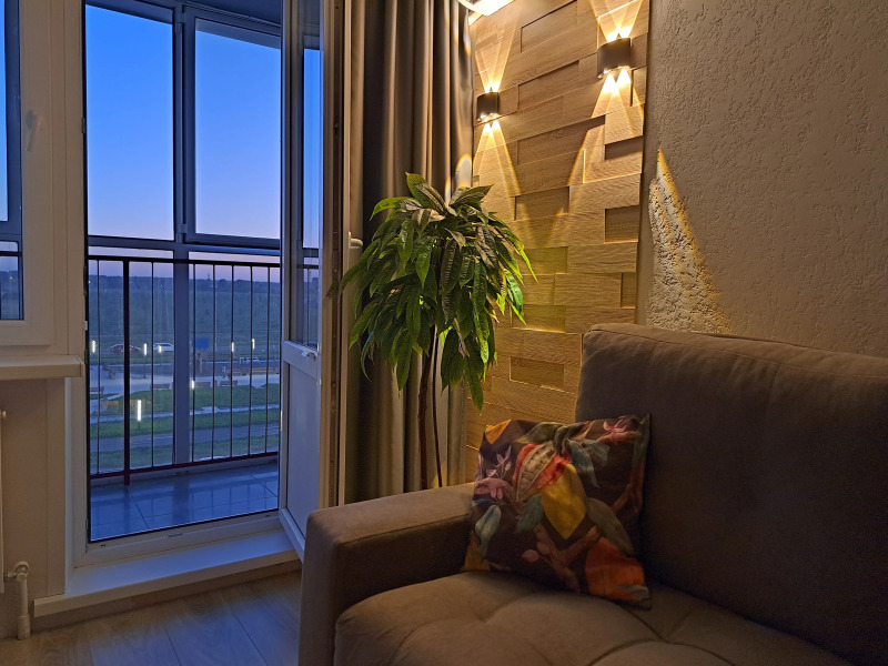 Квартира Уютная квартира с видом на бульвар