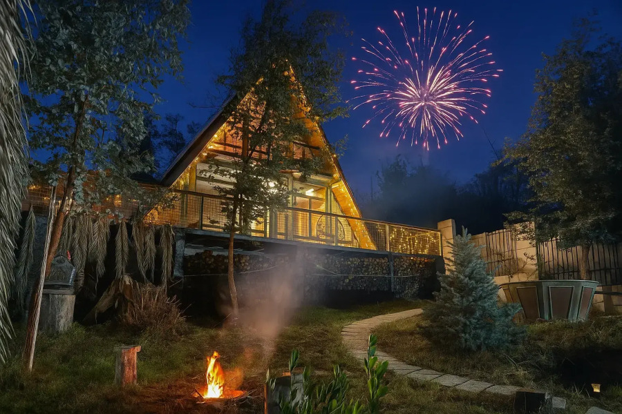 Частный дом Дом А-Фрейм