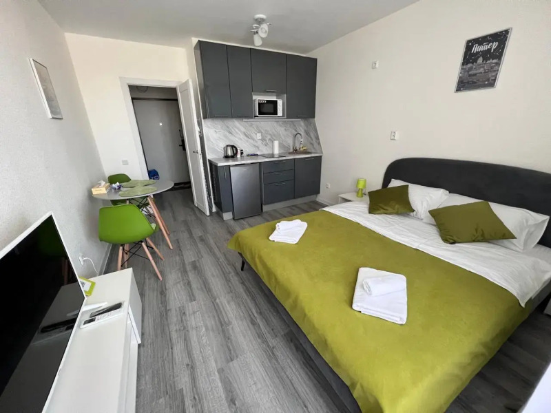 Квартира Уютная студия у речного вокзала