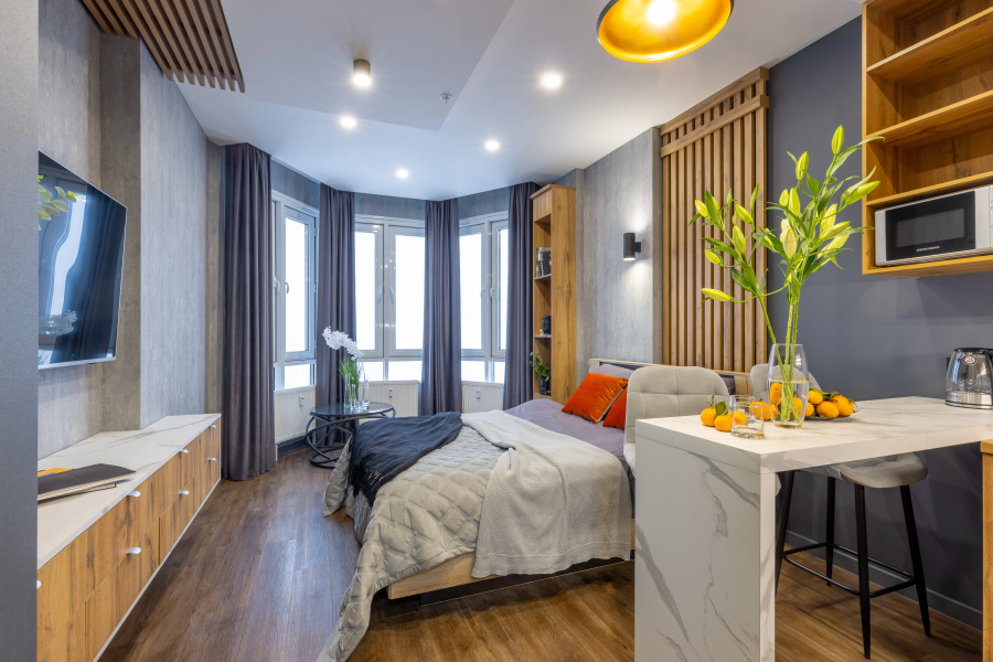 Апартаменты Видовая Студия Нижний Новгород Центр от Уют и Комфорт Нн