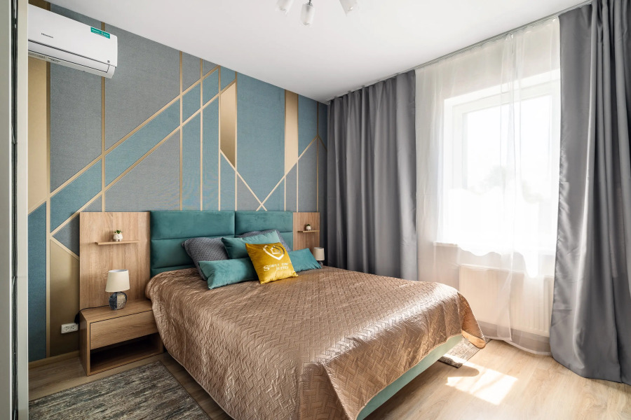 Апартаменты GLOBALSTAY. Новая 3-хкомн квартира с Сауной в доме Бизнес Класса ЖК Терра