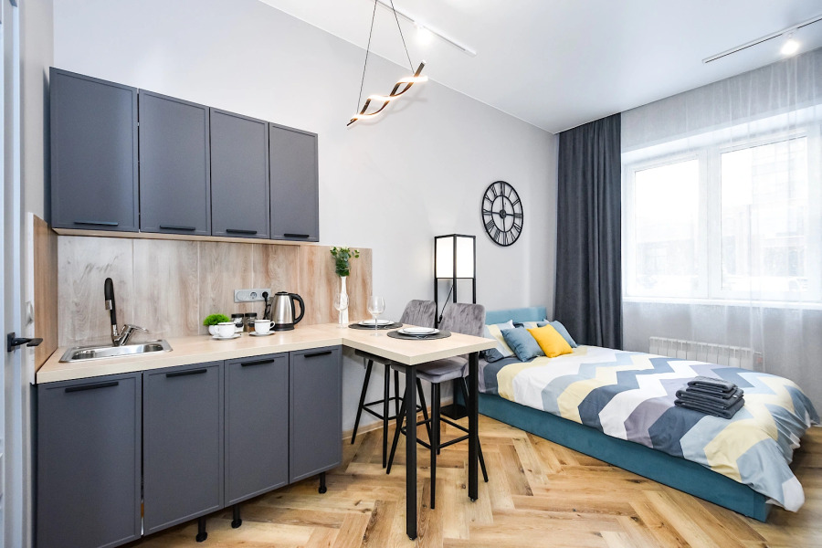 Квартира Уютная Студия в Центре Новосибирска