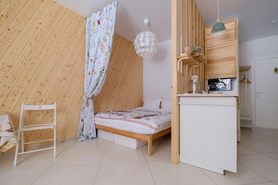 Квартира Студия "Деревня"