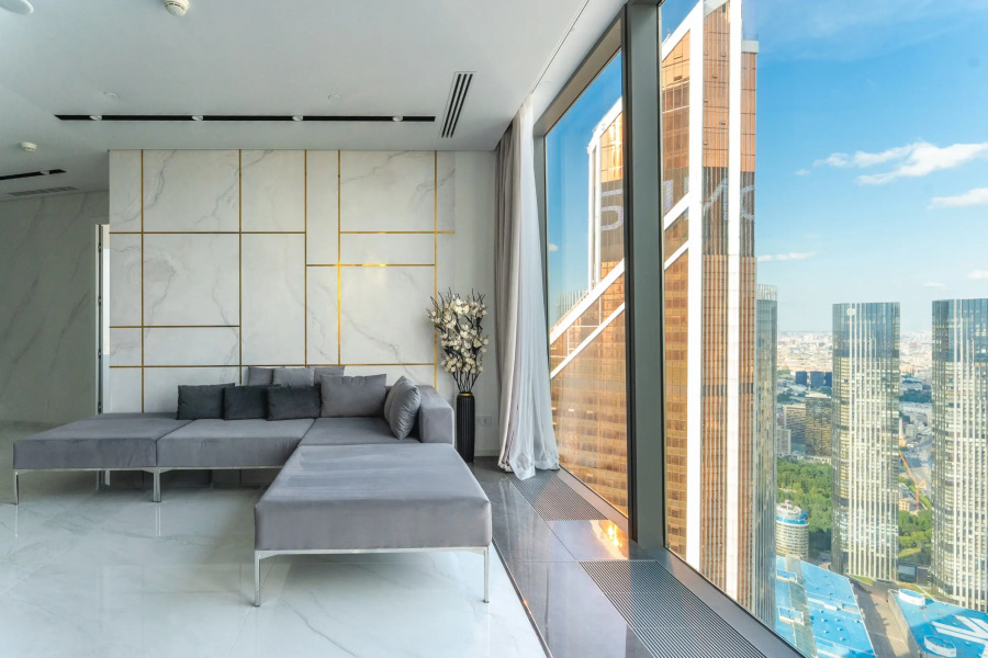 Апартаменты Комфортный апартамент на 73 этаже с гардеробной