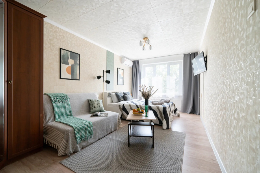 Квартира Однокомнатная Natali apart около центра Блохина на метро Каширская