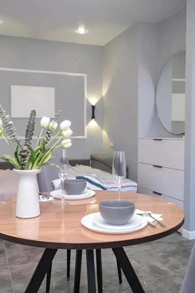 Квартира Студия с дизайнерским ремонтом