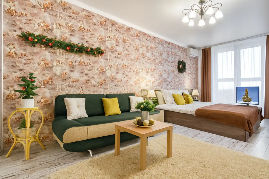 Апартаменты DoMino однокомнатная квартира в лучшем районе города