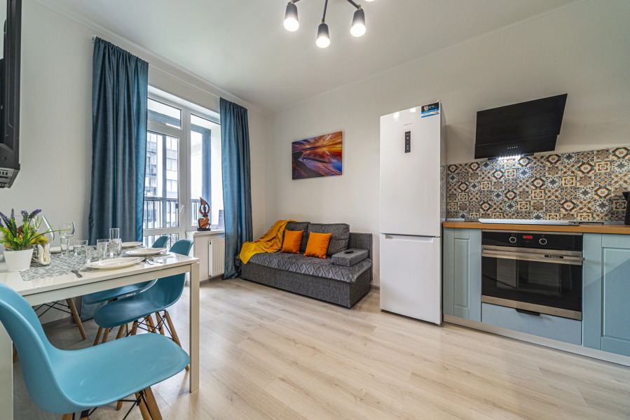 Квартира 2-х комнатная у метро Старая Деревня 5 этаж