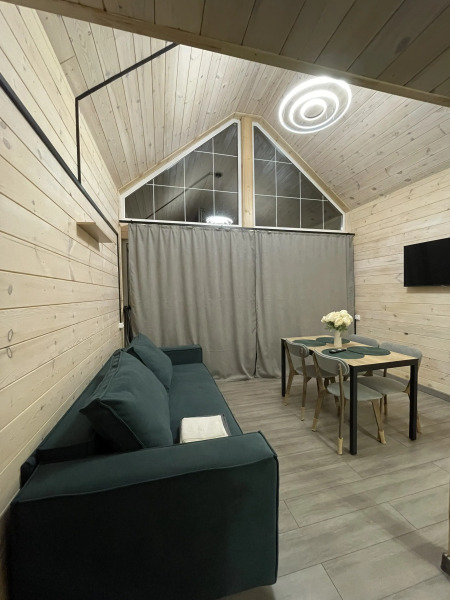 Глэмпинг Гостевой дом в стиле барнхаус «Горы зовут»