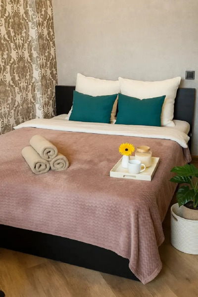 Квартира Комфортная евродвушка рядом с парком и развязкой на Крым и Мариуполь