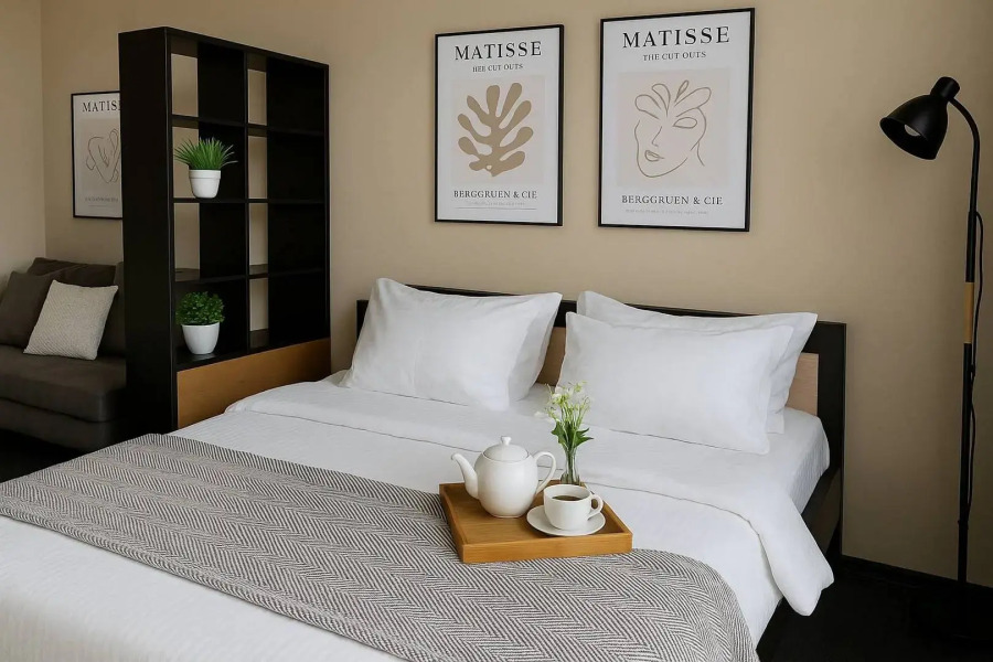 Апартаменты Panda Home возле аквапарка и набережной