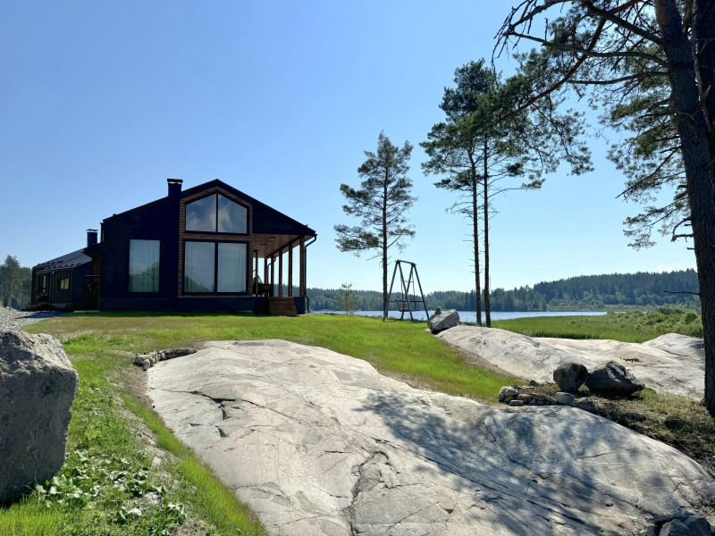 Частный дом Домики Ихоярви на озере (дом 3)