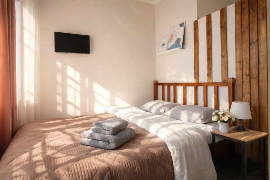 Апартаменты Уютно как дома с балконом