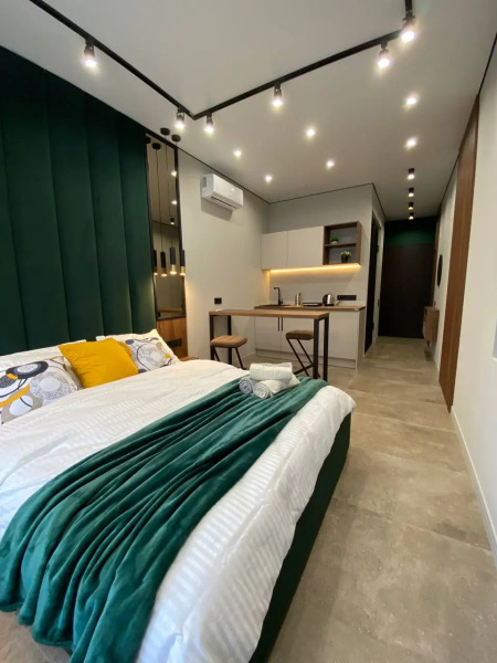 Апартаменты Студия на Шелепихинской Набережной Сапфир