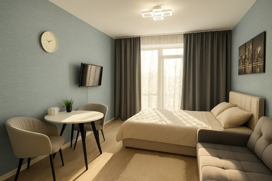 Квартира Современная студия в ЖК "Шотландия"