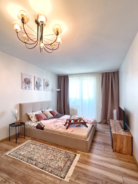 Апартаменты Granada Уютная студия в новом ЖК Шекспир с красивым видом на город