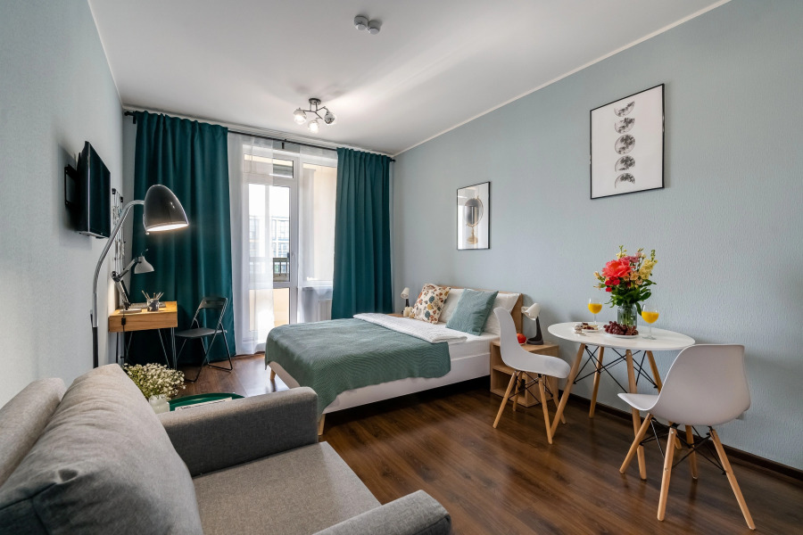 Апартаменты Emerald  Lesnaya Station