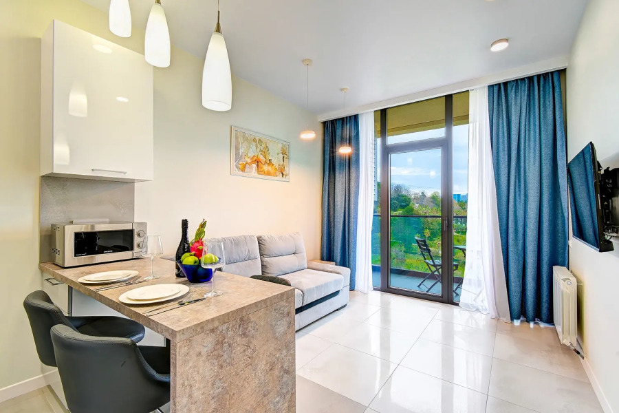 Квартира Deluxe с видом на Море в ЖК Метрополь