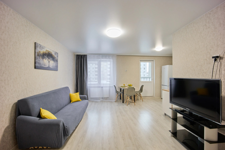 Квартира Евродвушка с современным ремонтом и атмосферой уюта готова принимать гостей