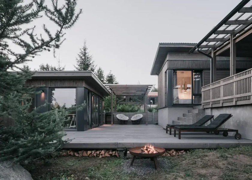 Гостевой дом Загородный дом с банным комплексом