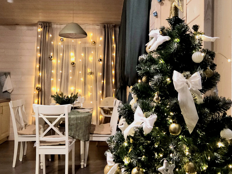 Домик "Сказочный Лес" с гриль-мангалом, костровой и большой сауной