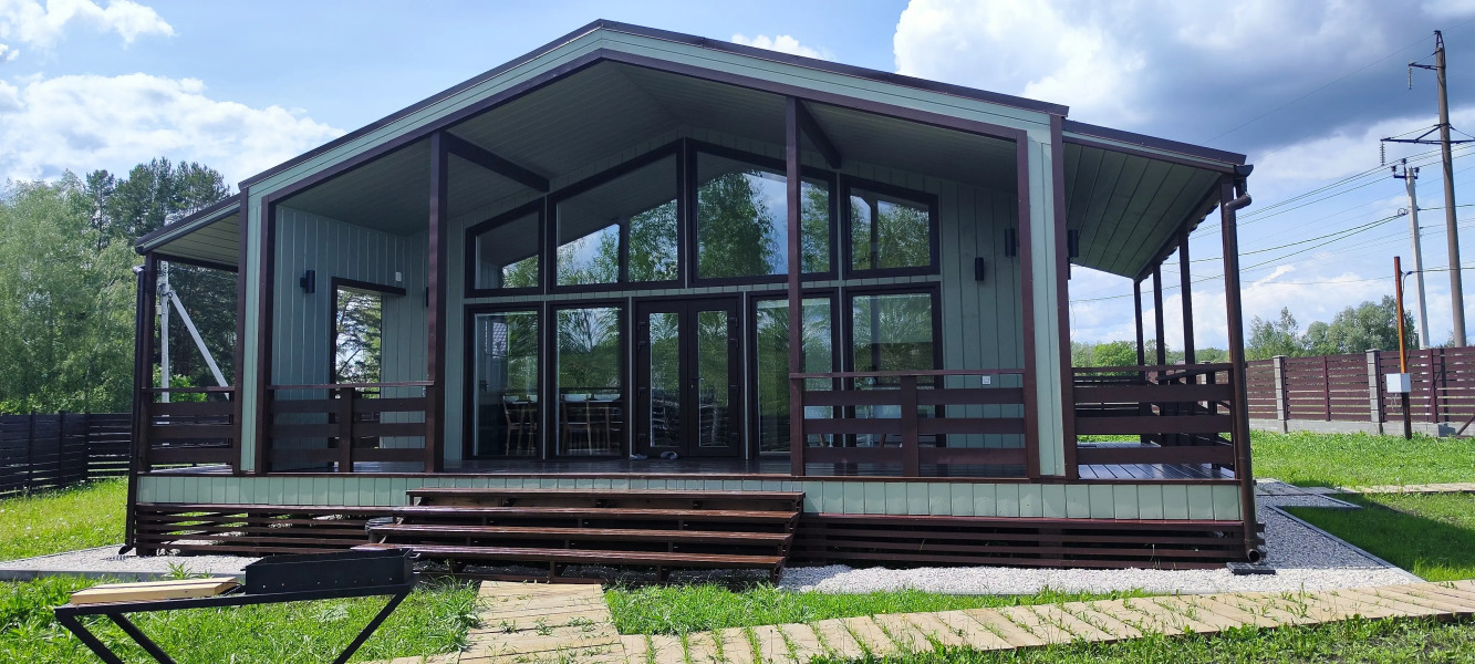 Частный дом Уютный дом в стиле Barn House