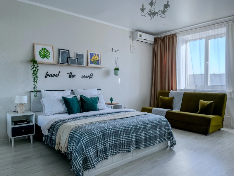 Квартира студия Green FOX в центре города