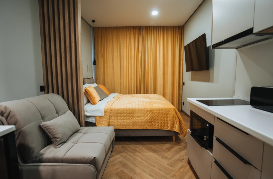 Апартаменты в Сочи центр Хосты с видом на море АК Горка