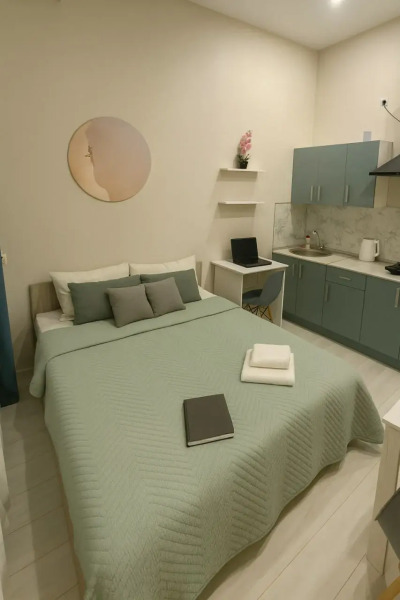 Апартаменты GOSTIO студия рядом с Микрохирургией глаза Федорова