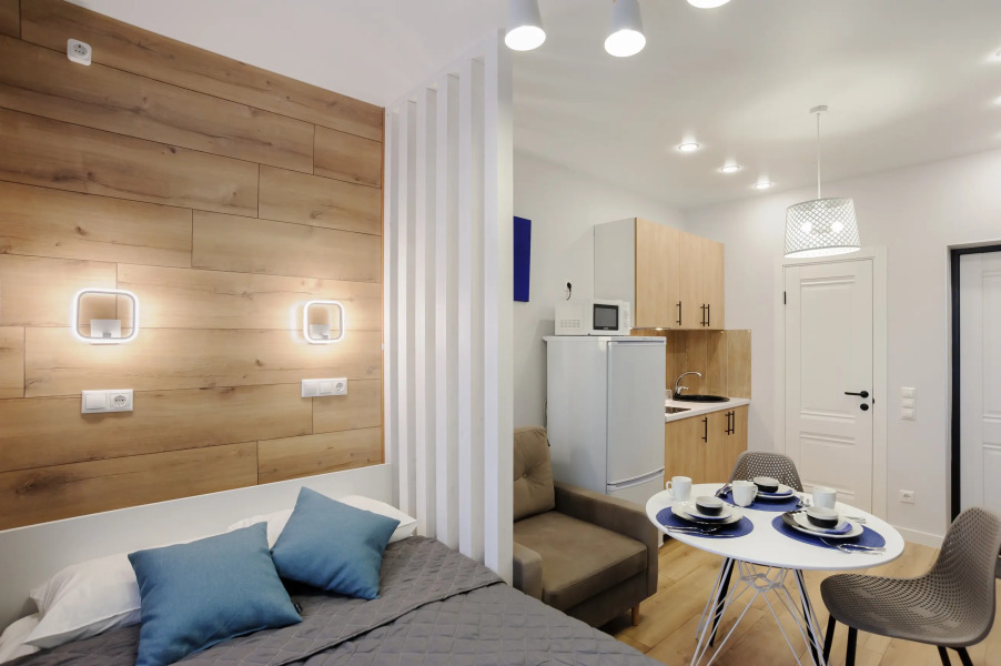 Апартаменты Дизайнерская Студия у метро Сколково