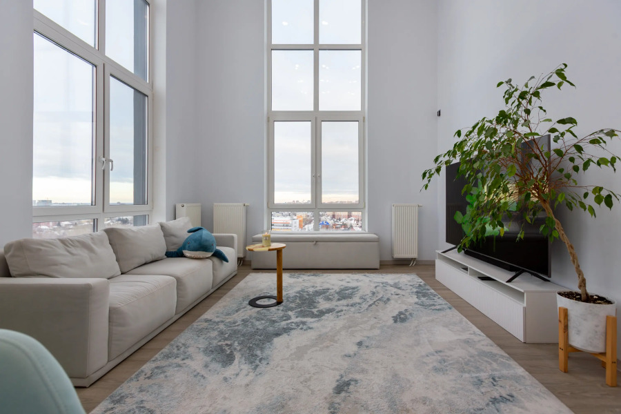 Апартаменты Двухуровневые апартаменты с двумя спальнями