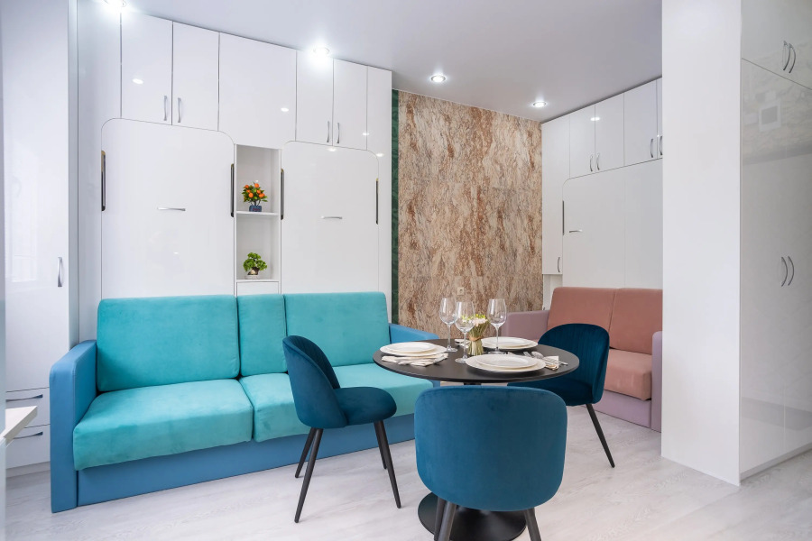 Апартаменты Red Apartments Арт Лайт Сити Кортес