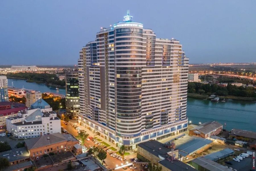 Апартаменты Дом у Дона Двухкомнатные с видом на Дон (15 этаж)