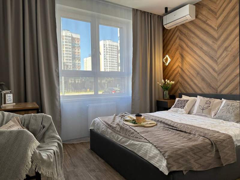 Апартаменты ДзенХоум в стиле оп-арт 105