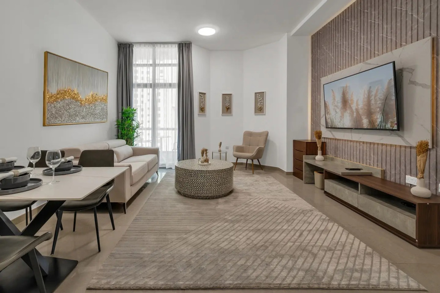 Квартира Уютная с 1 спальней в районе Дубай Марина