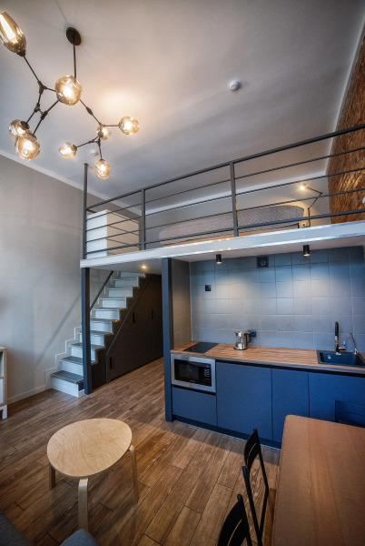 Квартира Современная двухуровневая студия